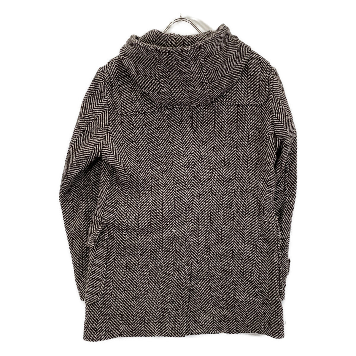 L.B.M. 1911 L.B.M. Herringbone Wool Duffle Coat Size 46