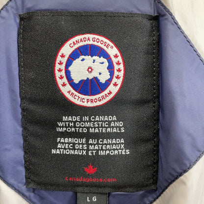 CANADA GOOSE Junction Parka Jacket Blue/Black Size LG