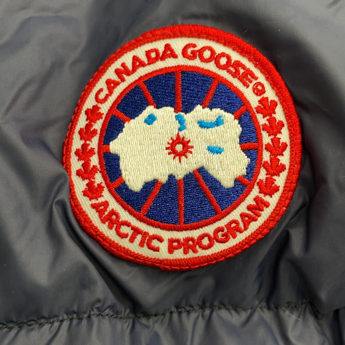 CANADA GOOSE Junction Parka Jacket Blue/Black Size LG