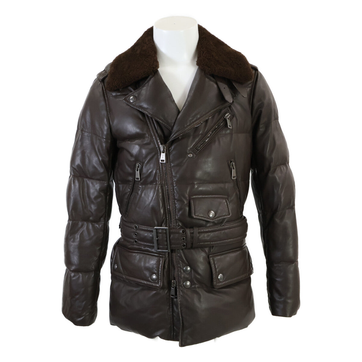 RalphLauren PURPLE LABEL Shearling Jacket Brown Size S