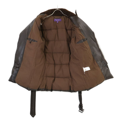 RalphLauren PURPLE LABEL Shearling Jacket Brown Size S