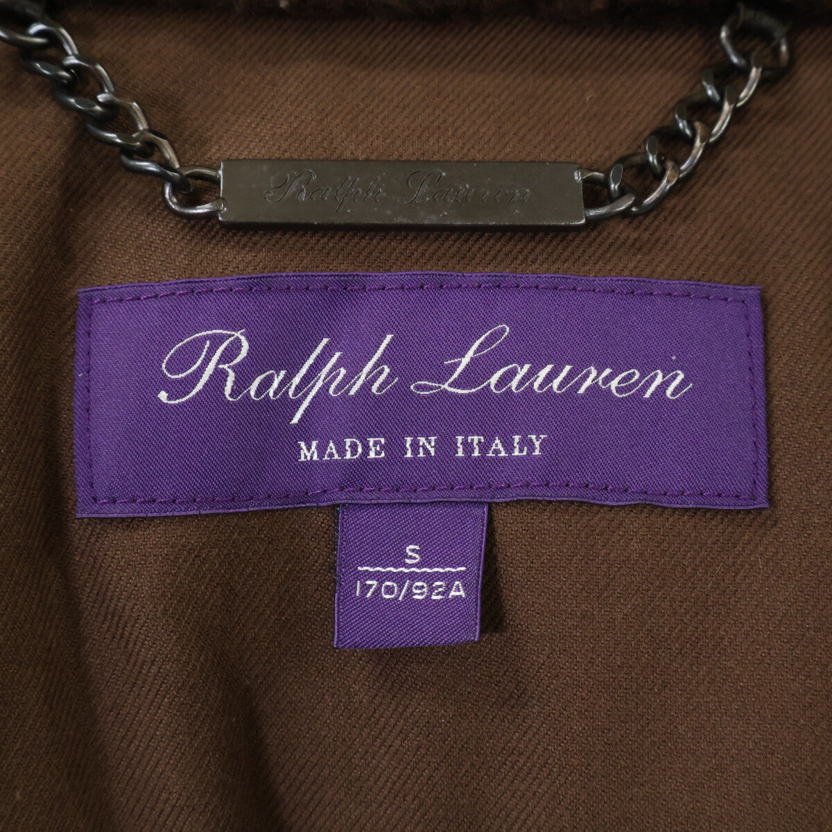 RalphLauren PURPLE LABEL Shearling Jacket Brown Size S