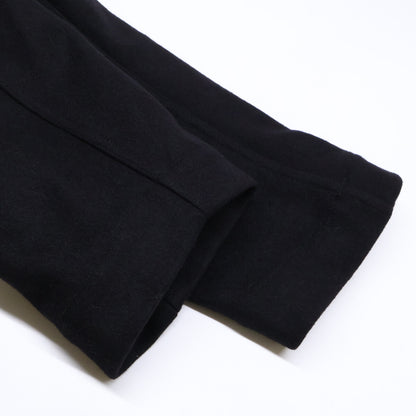 DRESS&ARCHIVES Loden Double Breasted Wool Coat Black Size 50