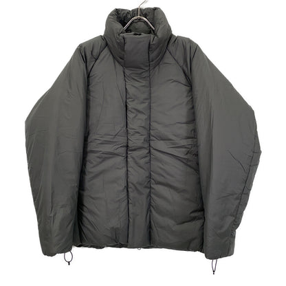 GOLDWIN Nylon Padded High Loft Puffy Shadow Gray Jacket Size 3