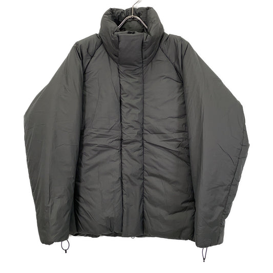 GOLDWIN Nylon Padded High Loft Puffy Shadow Gray Jacket Size 3