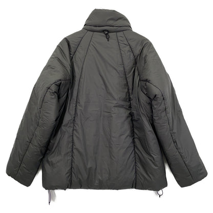 GOLDWIN Nylon Padded High Loft Puffy Shadow Gray Jacket Size 3