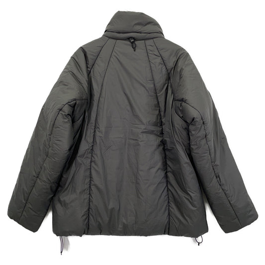 GOLDWIN Nylon Padded High Loft Puffy Shadow Gray Jacket Size 3