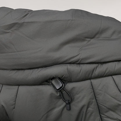 GOLDWIN Nylon Padded High Loft Puffy Shadow Gray Jacket Size 3