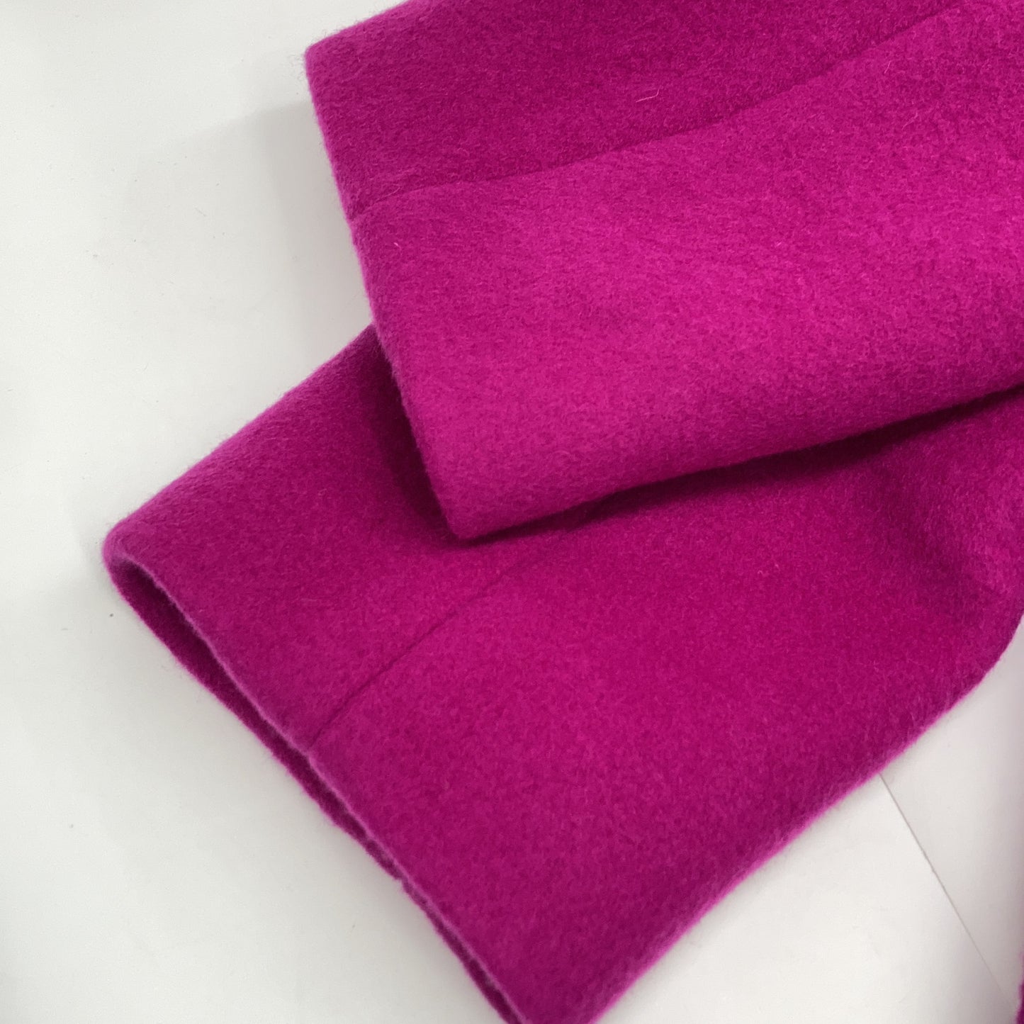1piu1uguale3 Wool Wrap Coat Pink Size V