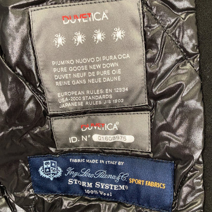 DUVETICA x1piu1uguale3 Loro Piana Down Coat Black Size IV