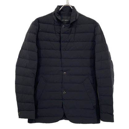 MRB 1piu1uguale3 4-Way Rib Zip Down Jacket Black Size IV