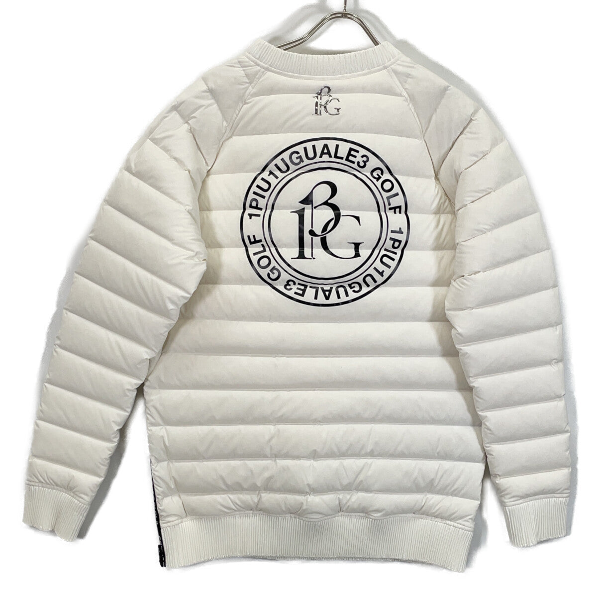 GOLF GRB 1piu1uguale3 Down Pullover Hoodie White Size V