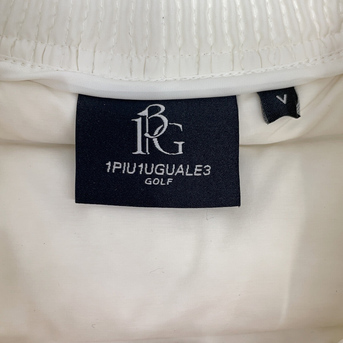 GOLF GRB 1piu1uguale3 Down Pullover Hoodie White Size V