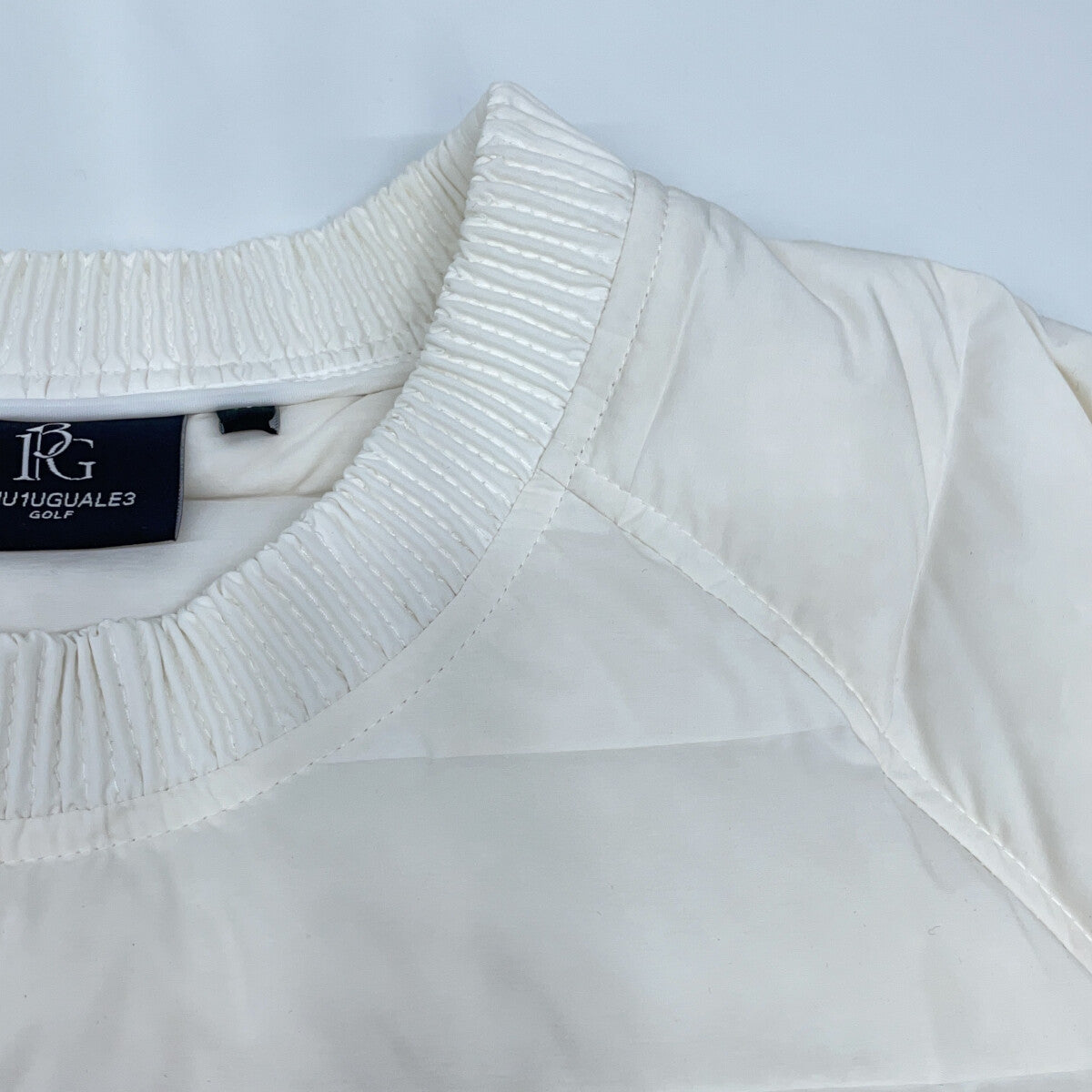 GOLF GRB 1piu1uguale3 Down Pullover Hoodie White Size V