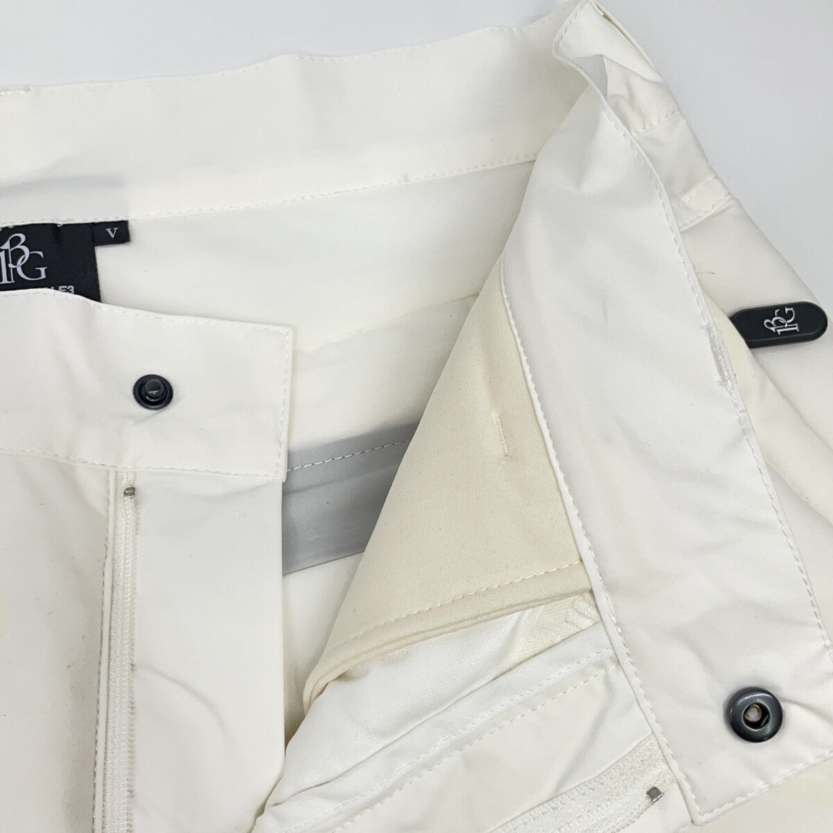 GOLF 1piu1uguale3 Padded Pants White Size V