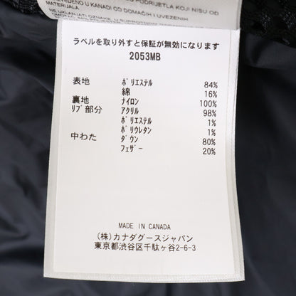 CANADA GOOSE Chateau Parka Down Jacket Black Size XS