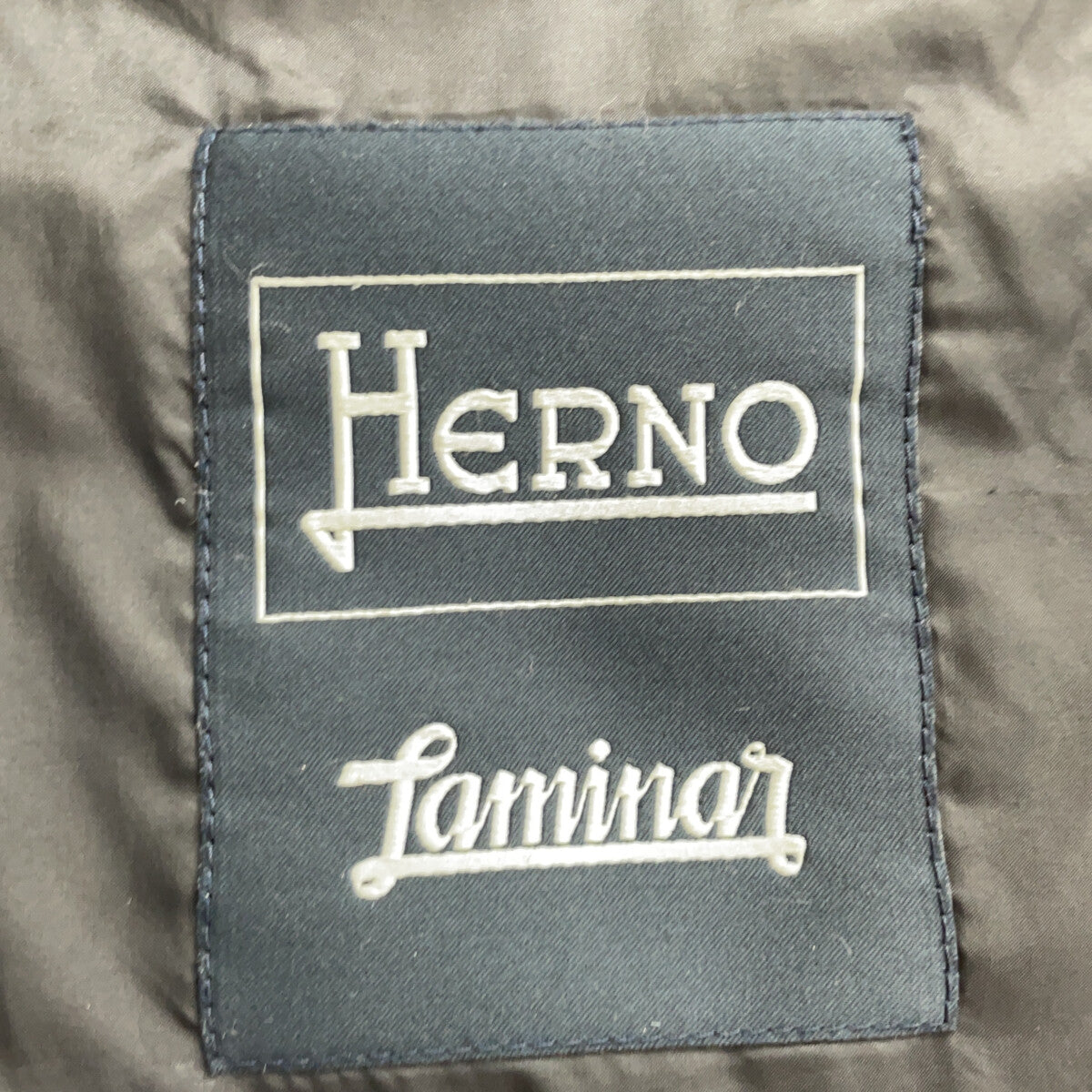 HERNO Laminar 2-Layer Windstopper Coat Black Size 46