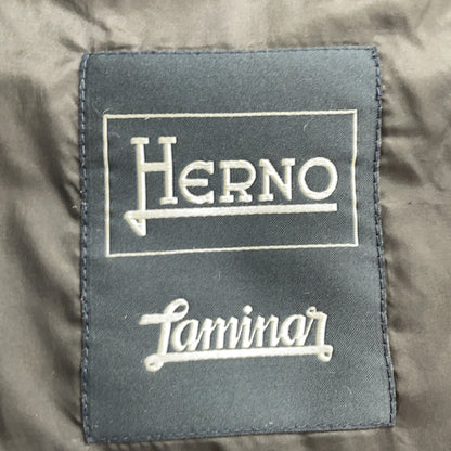 HERNO Laminar 2-Layer Windstopper Coat Black Size 46