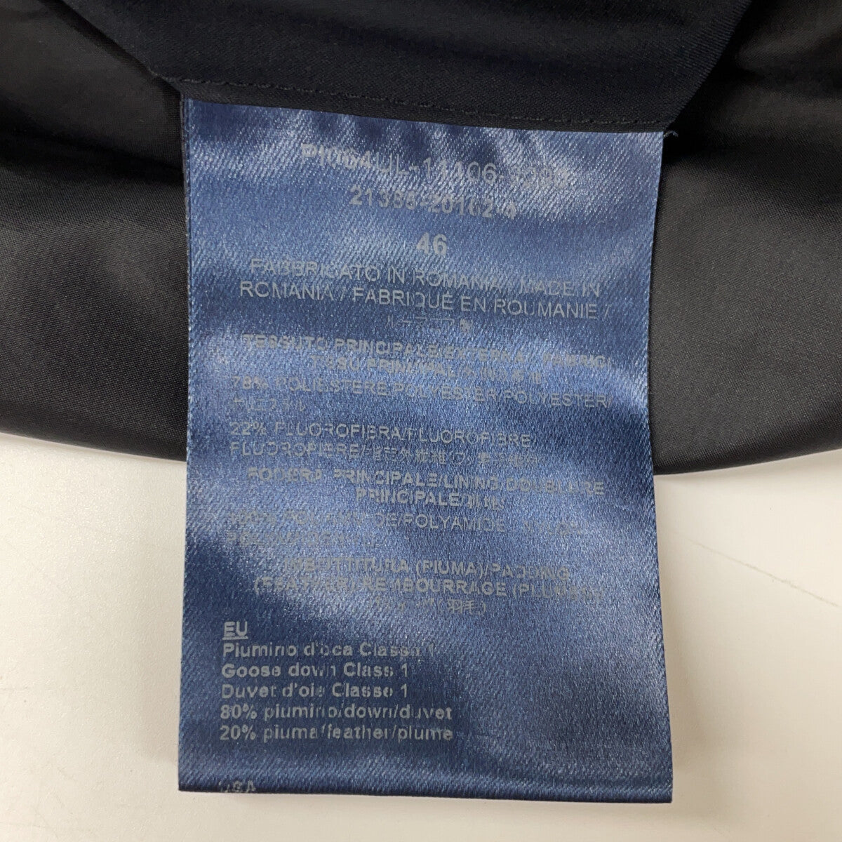 HERNO Laminar 2-Layer Windstopper Coat Black Size 46