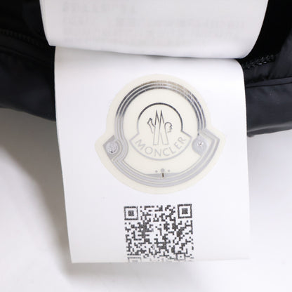 MONCLER MONTGENEVRE Wool Hooded Down Jacket Black Size 0