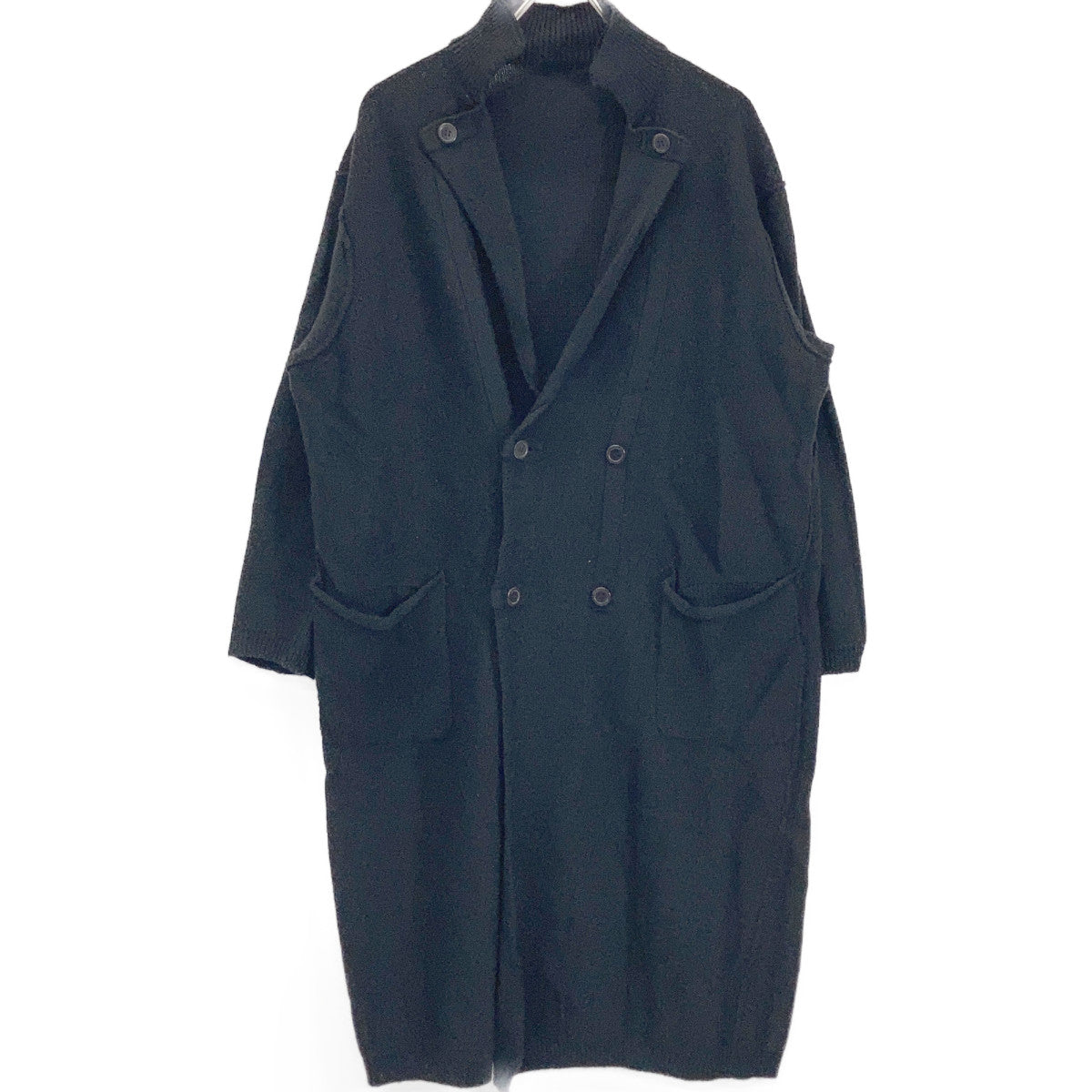 Yohji Yamamoto POUR HOMME 20AW Alpaca Knit Long Coat Size 3