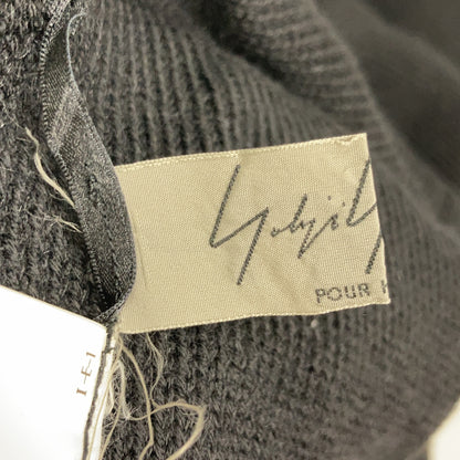 Yohji Yamamoto POUR HOMME 20AW Alpaca Knit Long Coat Size 3