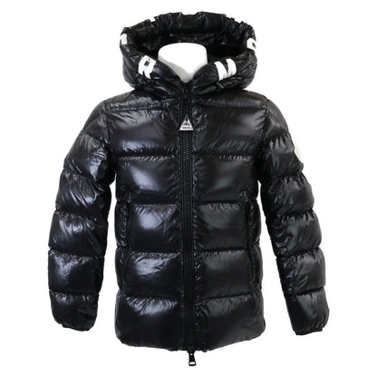 MONCLER DUBOIS Nylon Hooded Down Jacket Black Size 0