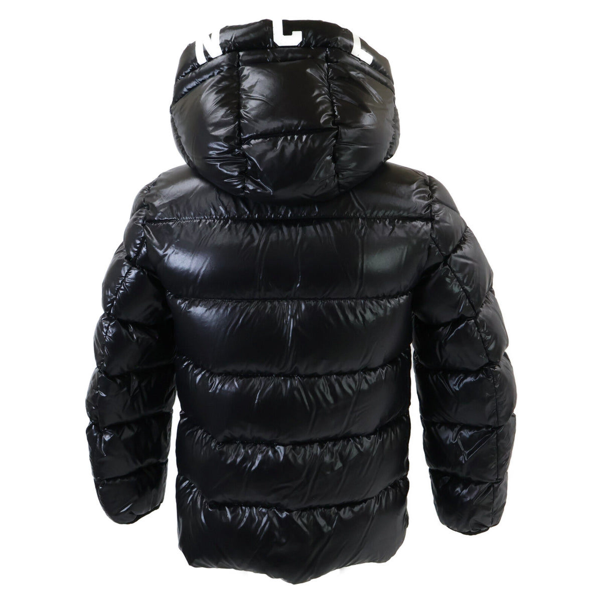 MONCLER DUBOIS Nylon Hooded Down Jacket Black Size 0