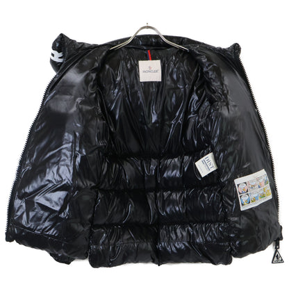 MONCLER DUBOIS Nylon Hooded Down Jacket Black Size 0
