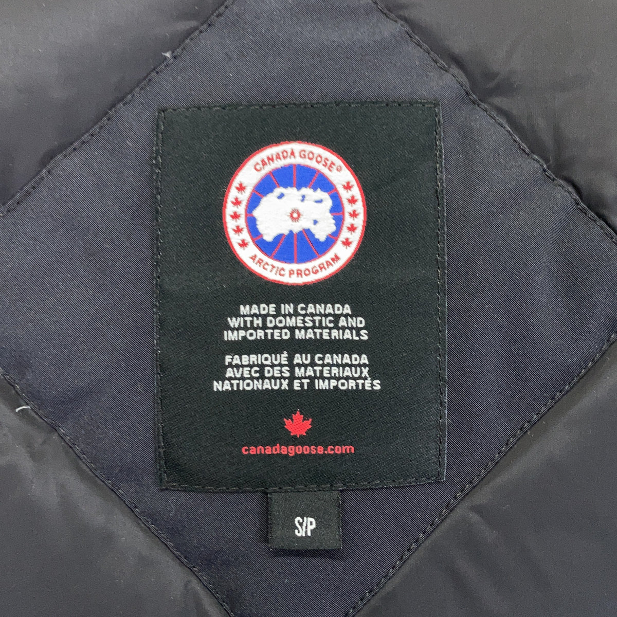 CANADA GOOSE Jasper Down Jacket Navy Size S