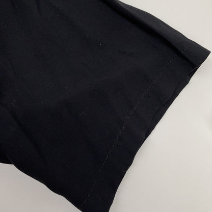 CELINE Back Logo Short Sleeve T-Shirt Black Size 39