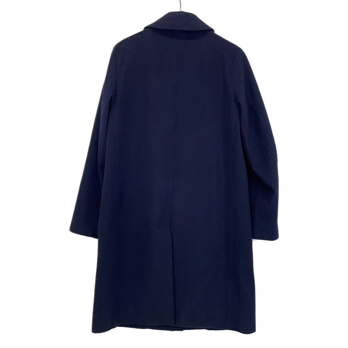 MACKINTOSH GM-1001FD DUNKELD Wool Mac Coat Navy Size 34