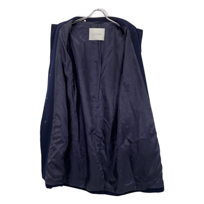 MACKINTOSH GM-1001FD DUNKELD Wool Mac Coat Navy Size 34