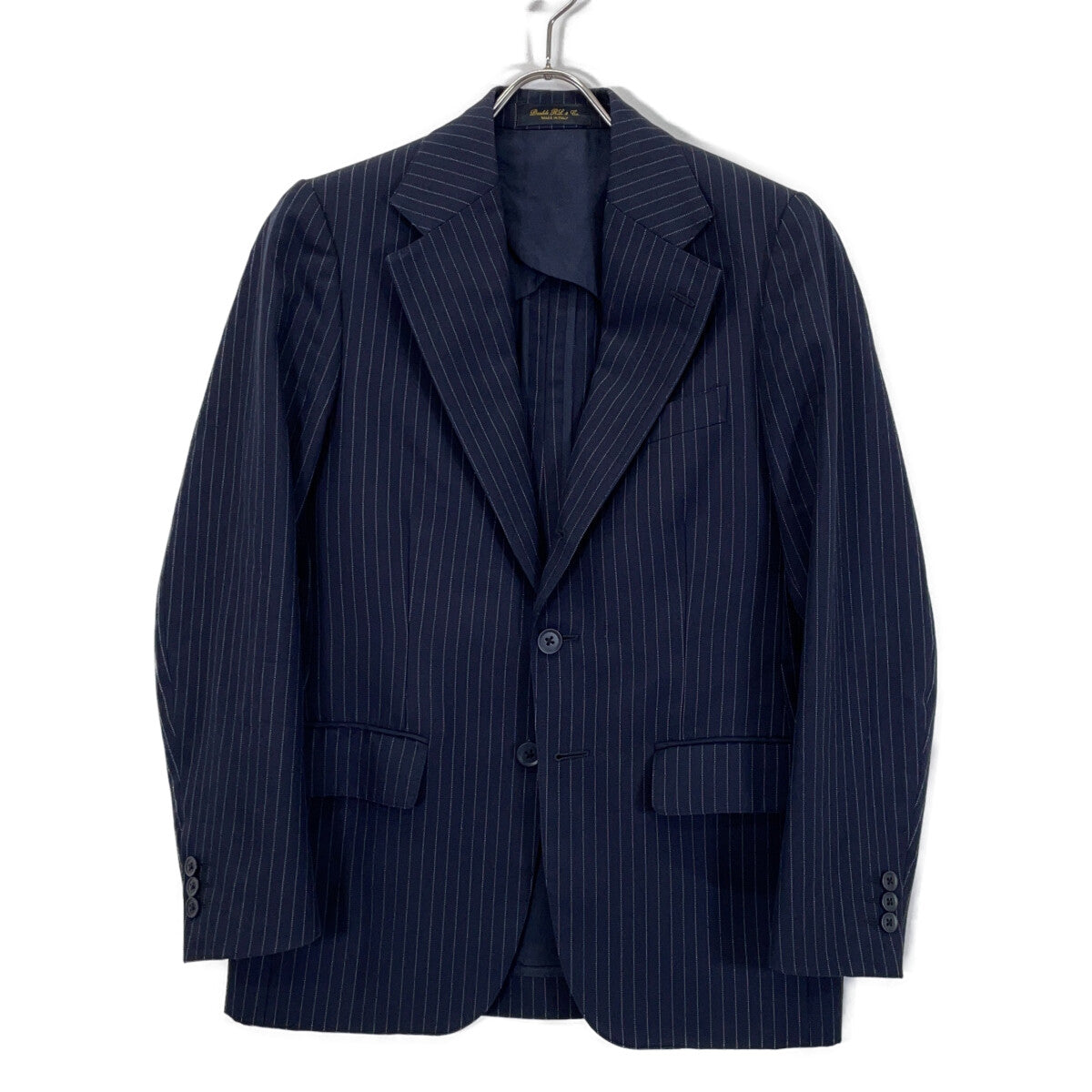 RRL Italian Wool 3-Button Stripe Blazer Navy Size 36S