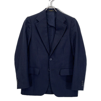 RRL Italian Wool 3-Button Stripe Blazer Navy Size 36S