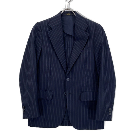RRL Italian Wool 3-Button Stripe Blazer Navy Size 36S