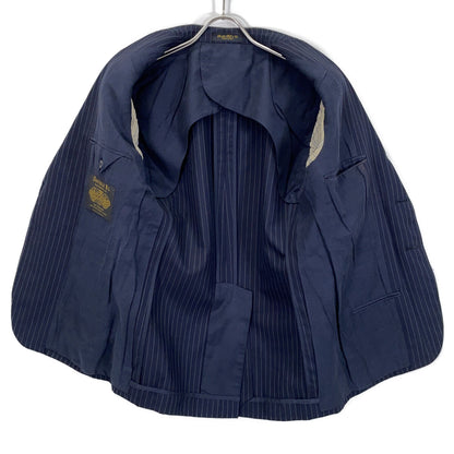 RRL Italian Wool 3-Button Stripe Blazer Navy Size 36S