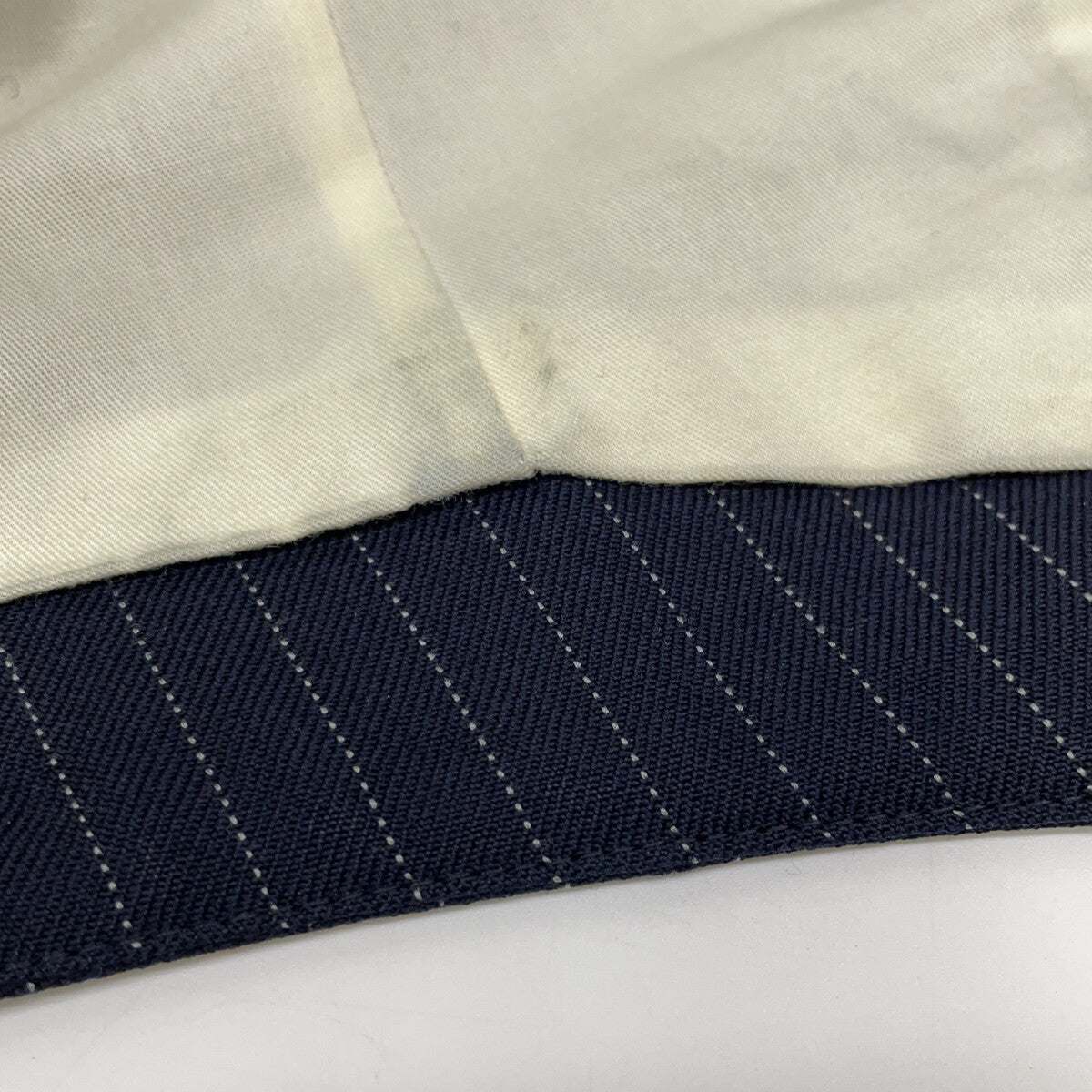 RRL Italian Wool Stripe Vest Navy Size 36S