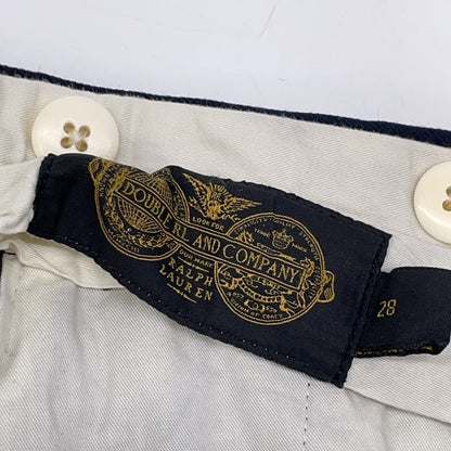 RRL Italian Navy Wool Striped Tapered Slacks Size 28