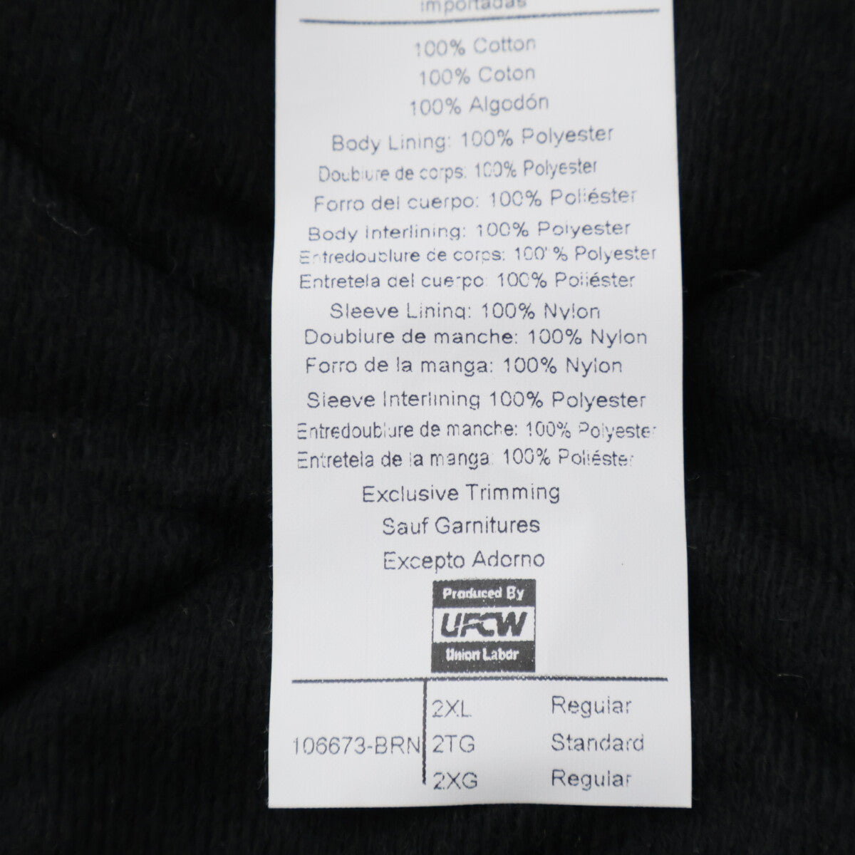 carhartt Brown Cotton DUCK ACTIVE JACKET Size XXL