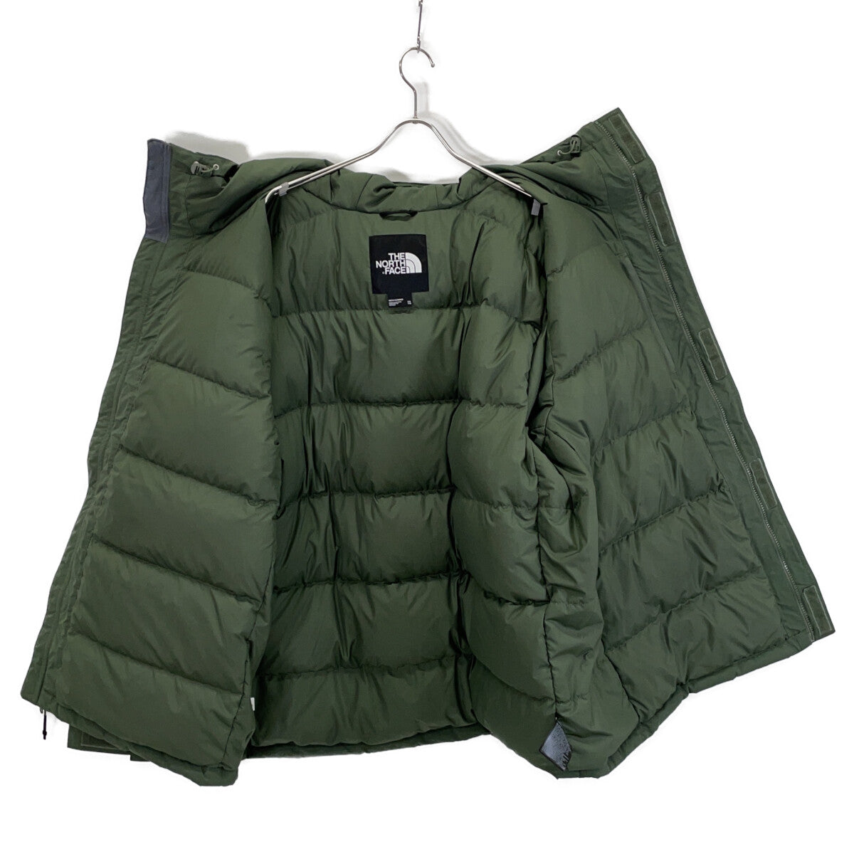 THE NORTH FACE Green Nylon CYPRESS PARKA Jacket Size XXL