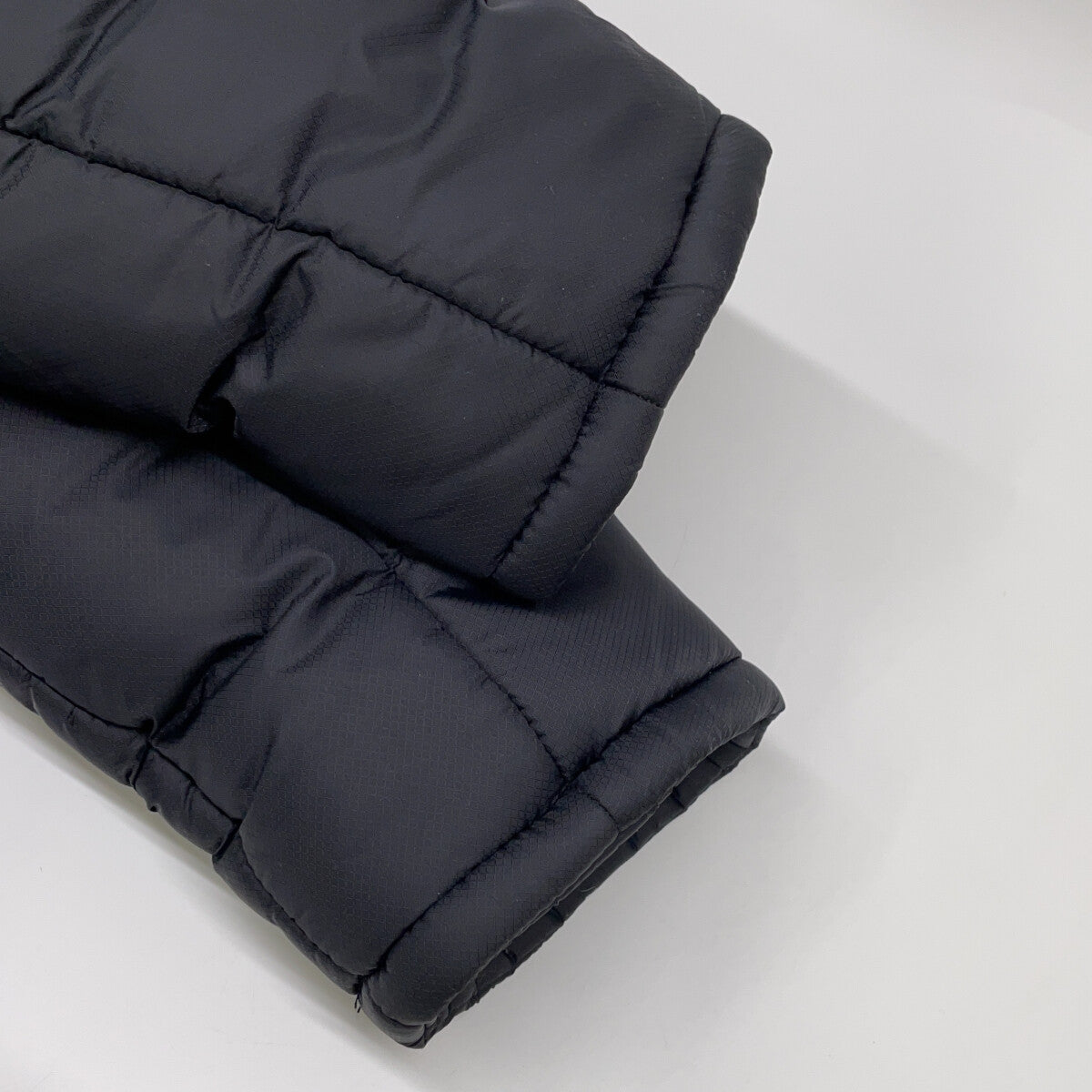 SnugPak Black Nylon Padded Long Jacket Size M