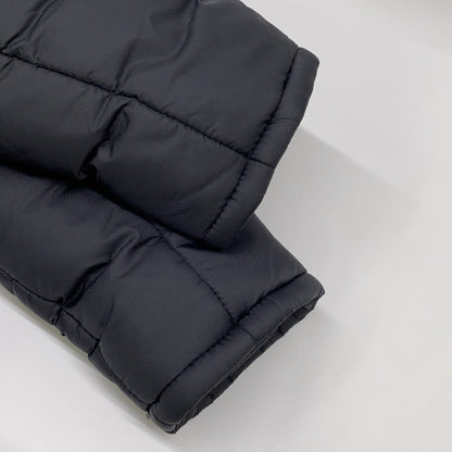 SnugPak Black Nylon Padded Long Jacket Size M