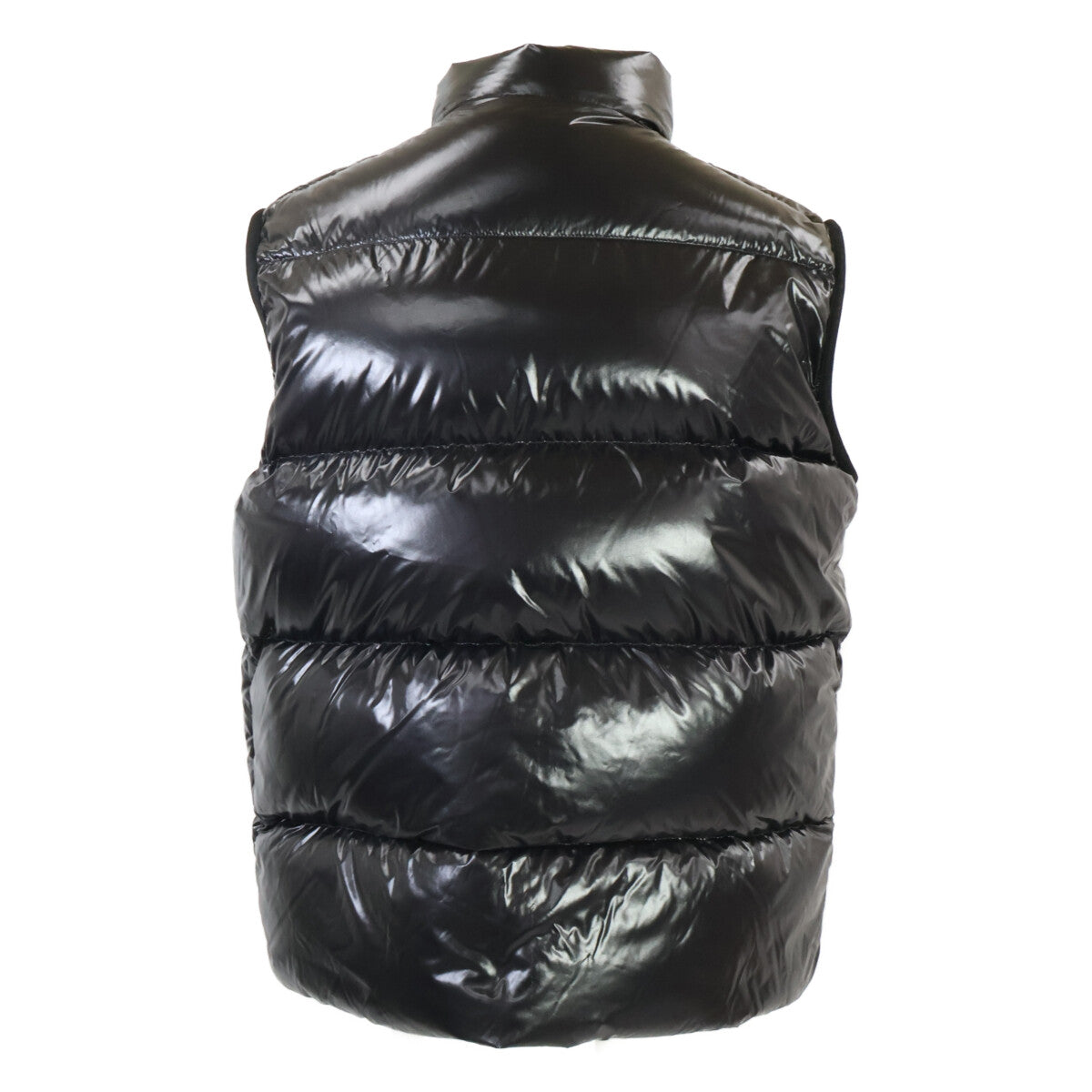 MONCLER 24AW SUMIDO Felt Patch Down Vest Black Size 5