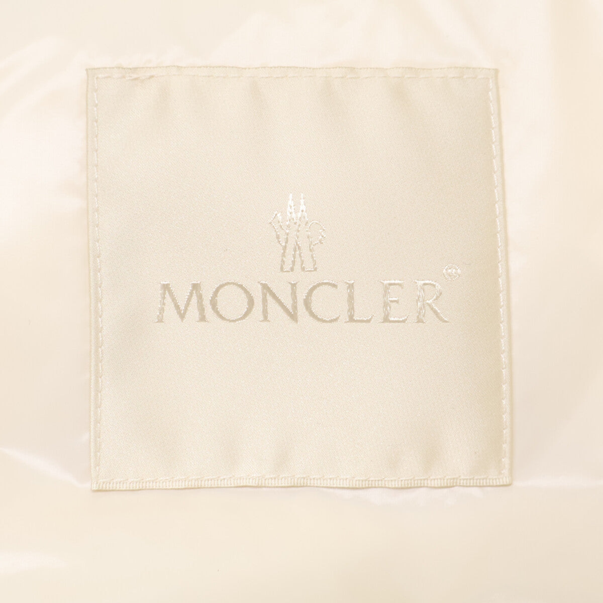 MONCLER 24AW SUMIDO Felt Patch Down Vest Black Size 5