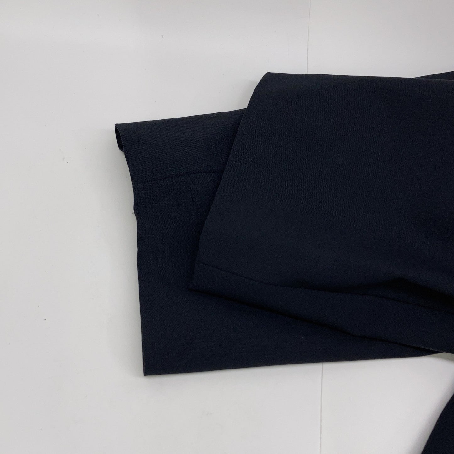 EMPORIOARMANI Navy Lambswool Hooded Zip Long Coat Size 50