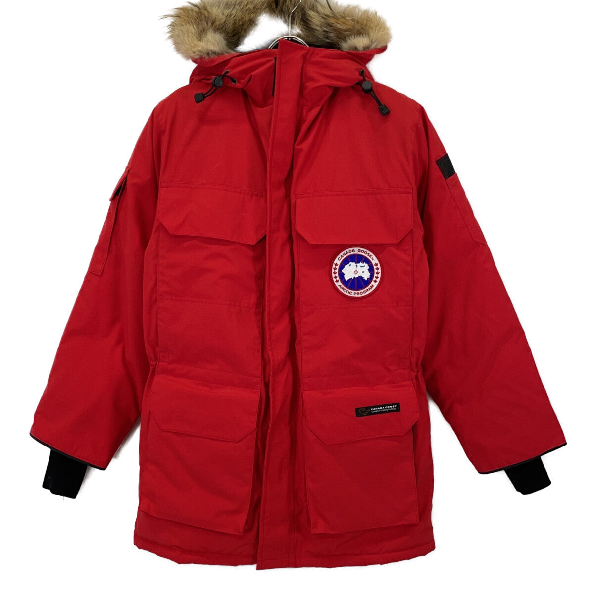 CANADA GOOSE Red EXPEDITION PARKA Down Jacket Size S/P