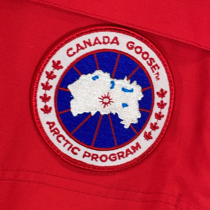 CANADA GOOSE Red EXPEDITION PARKA Down Jacket Size S/P