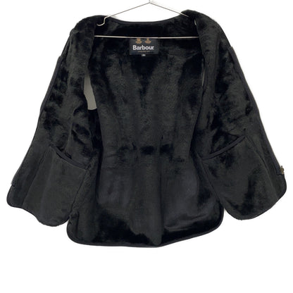 Barbour Black Front Zip Fur Liner Slim Fit Vest Size 36