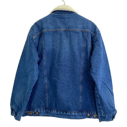 Wrangler Blue Denim Boa Jacket x 6(ROKU) Size M